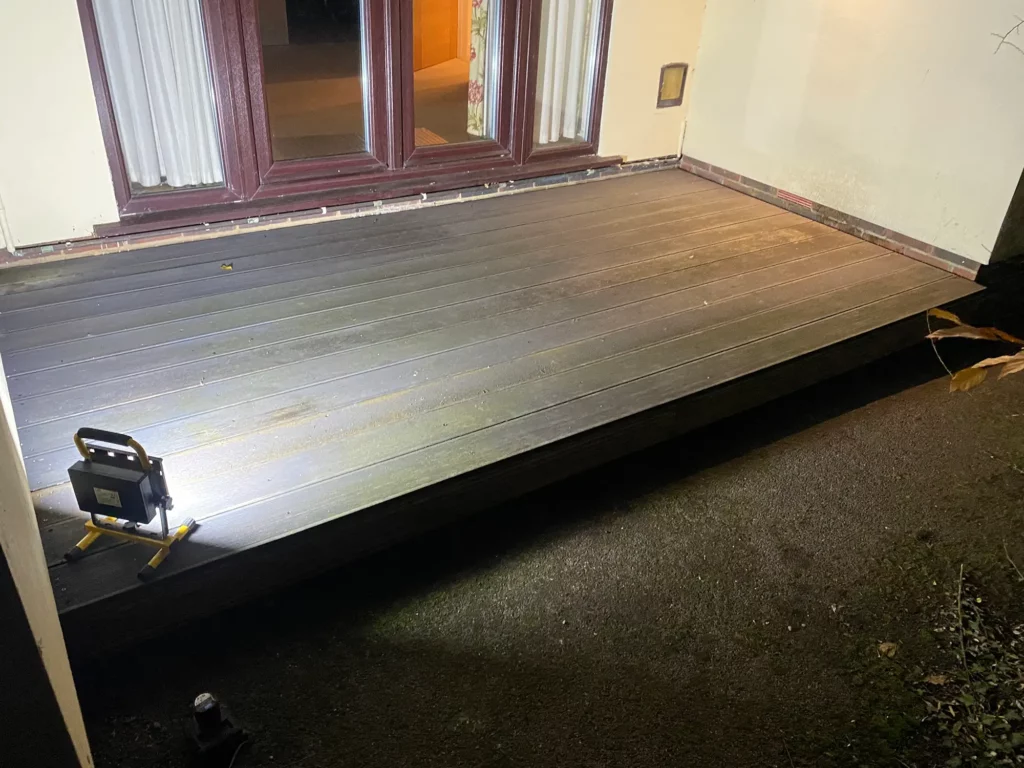 Decking Replacement in Essex - End Result