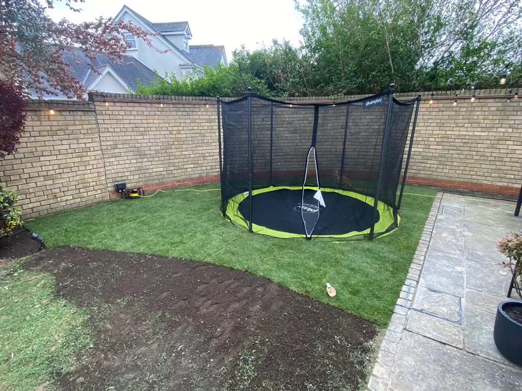 In Ground Trampoline Project