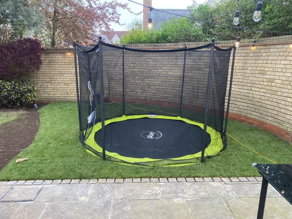 In Ground Trampoline Project
