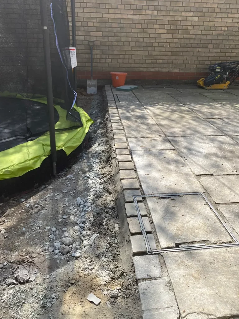 In Ground Trampoline Project