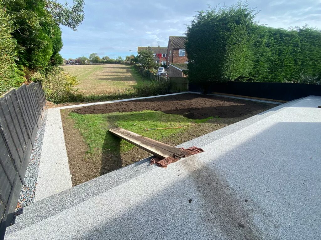 Lawn Re-turfing Essex - During