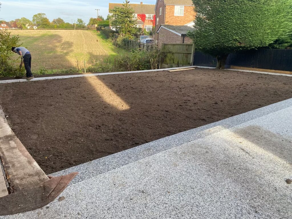 Lawn Re-turfing Essex - During