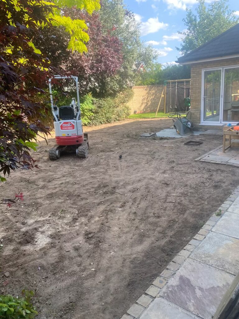 Lawn Re-turfing Essex - During