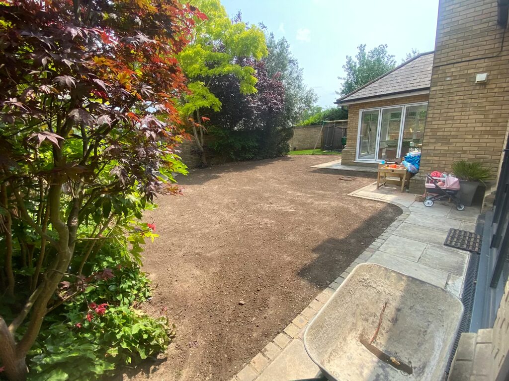 Lawn Re-turfing Essex - During