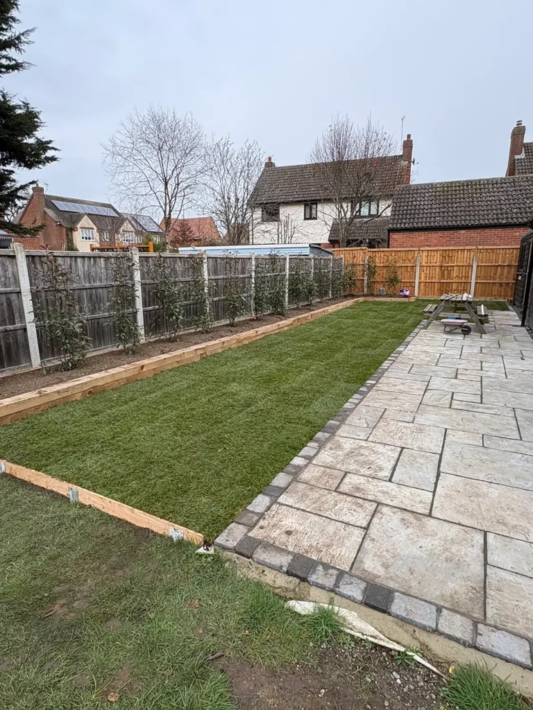 Lawn Re-turfing Essex - During