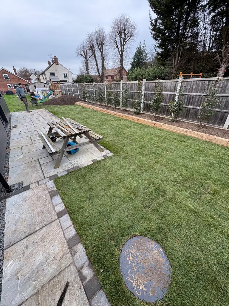 Lawn Re-turfing Essex - After