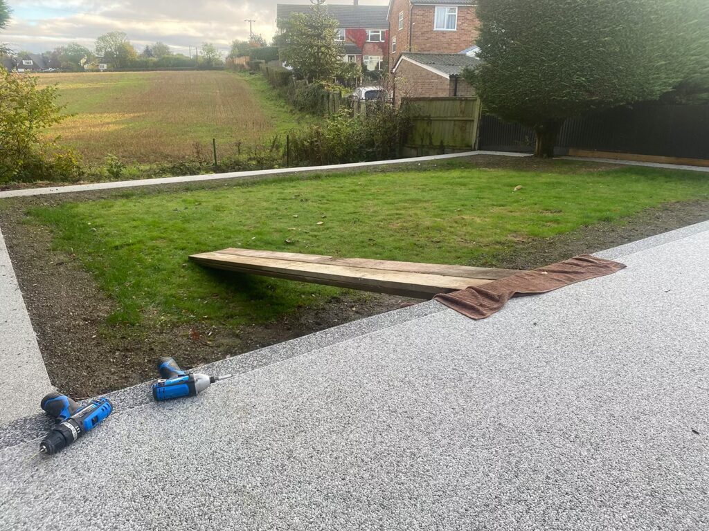 Lawn Re-turfing Essex - Before