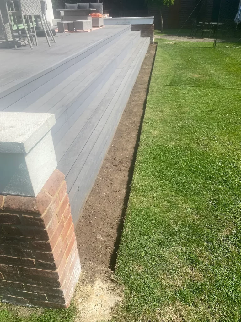 Steps Edging - During