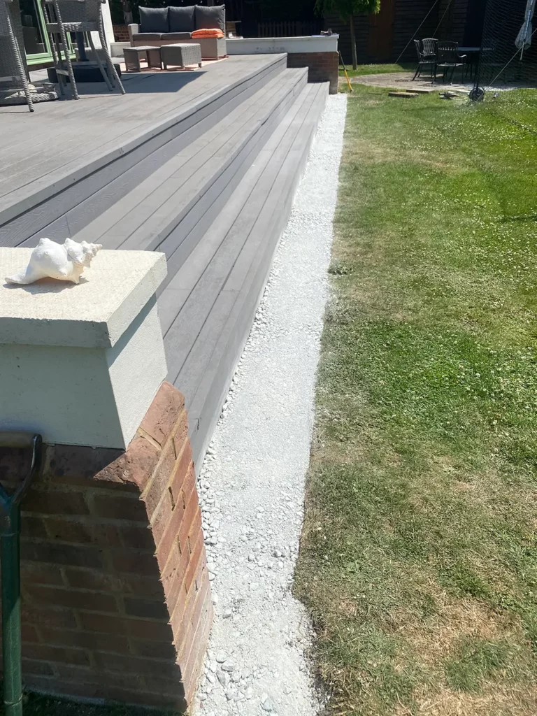 Steps Edging - During