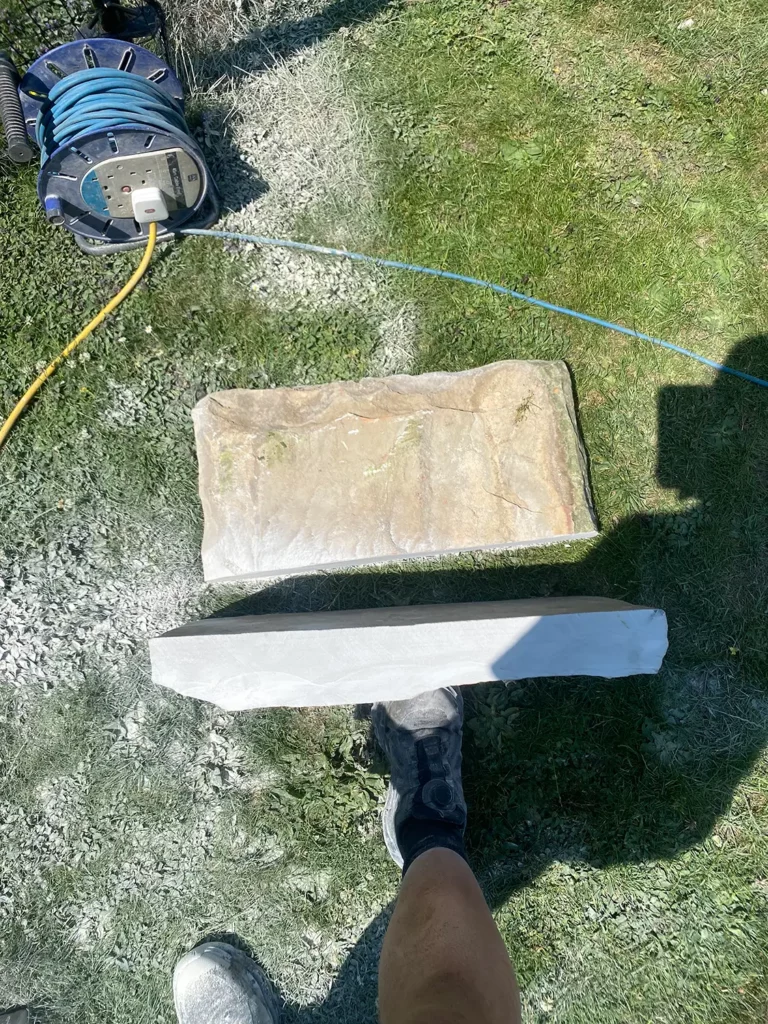 Steps Edging - During