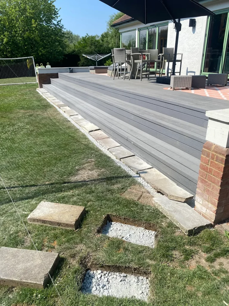 Steps Edging - During