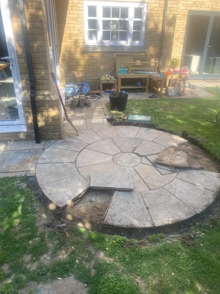 Pathway Upgrade in Essex - Before