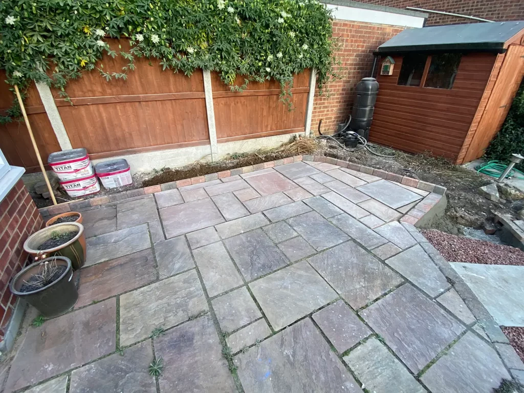 Patio Installation in Essex - After