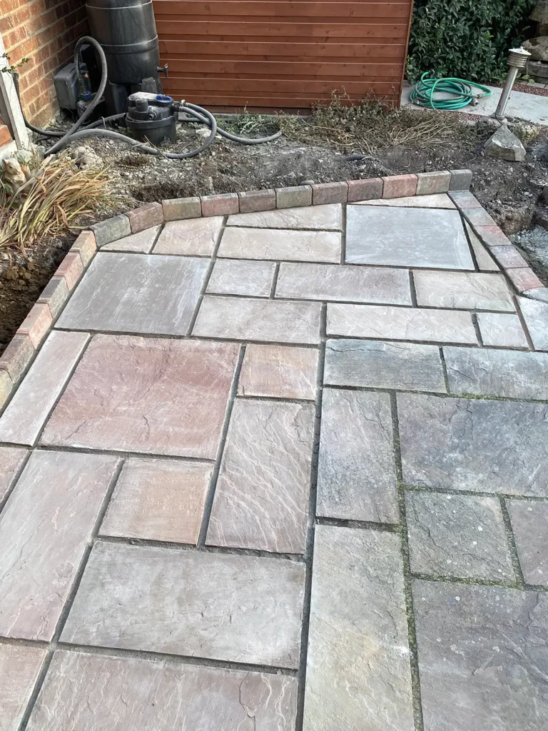Patio Installation in Essex - After