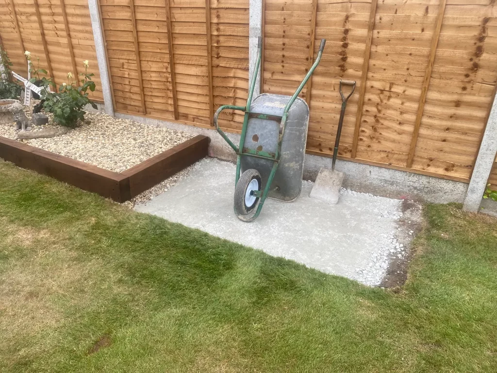 Patio Installation in Essex - During