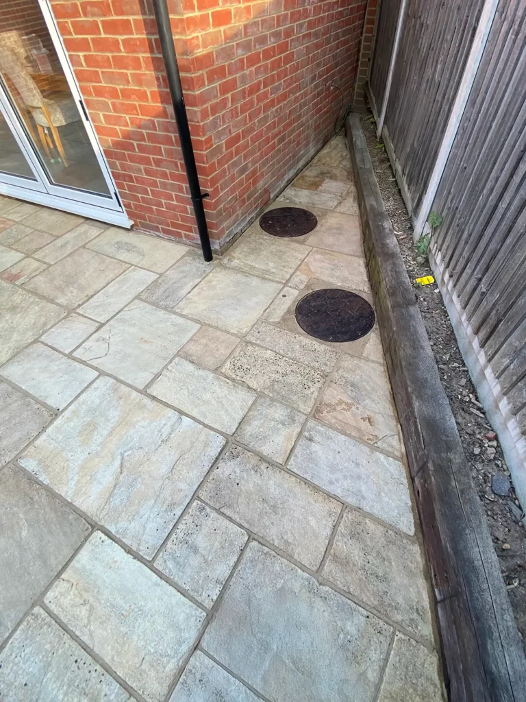 Patio Re-pointing in Essex - End Result